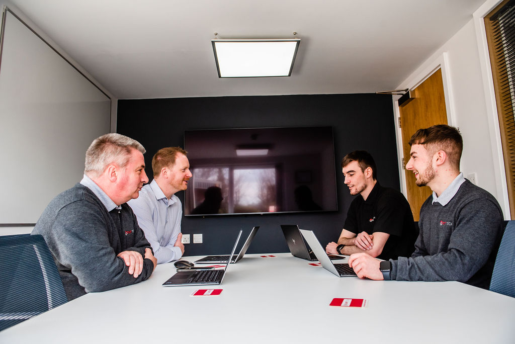 The Start Tech team, who can manage your IT in two different ways